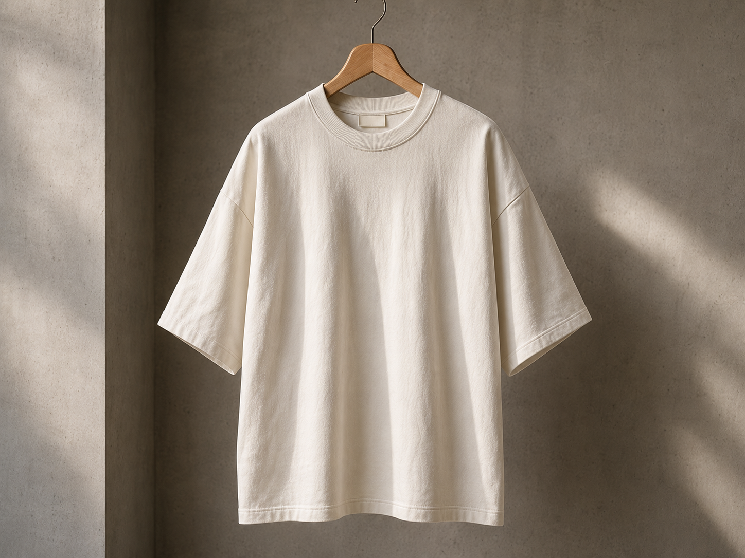 Off-white heavyweight boxy T-shirt